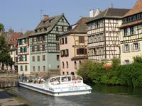 Bootsfahrt auf der Ill