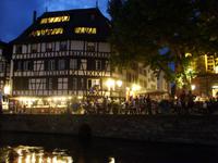 Nächtliche Stimmung im Gerberviertel