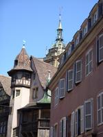 Huthaus und Stiftskirche von Colmar
