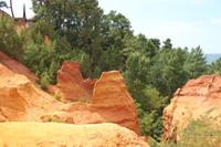 Roussillon - Ockerfelsen