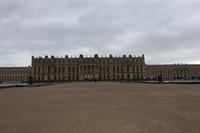 Blick auf das Schloss Versailles