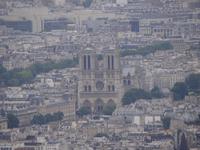 Notre Dame de Paris vom Eiffelturm