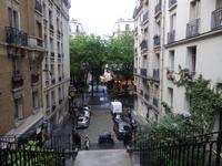 Die berühmten Treppen des Montmartre