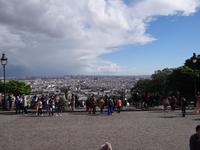Paris Blick von der Basilika Sacré-Coeur