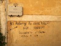 431?Beschilderung? in Èze Village