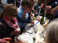 Cancale_Austernprobe