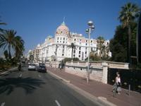 entlang der Promenade der Engländer