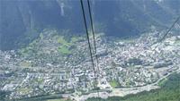 Blick auf Chamonix