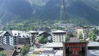 Blick auf Chamonix