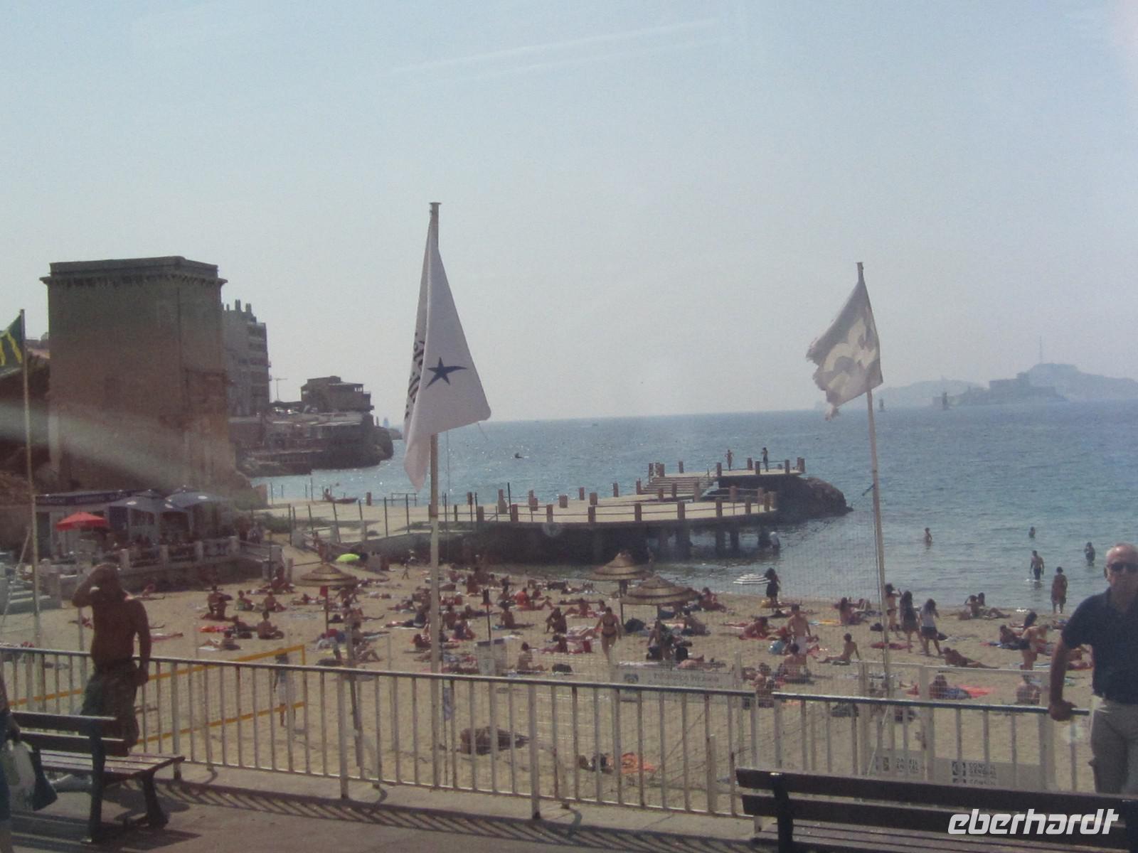 Strand in Marseille