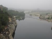 Blick von der Pont-du-Gard
