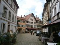 Straßenszene in Straßburg, 