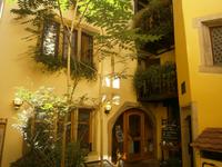 Schöner Hinterhof in Colmar
