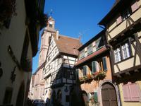 Eine der Kirchen von Riquewihr