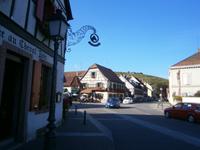 Der nächste Ort an der Elsässer Weinstraße,  Ribeauville, empfängt uns