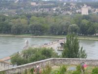 Blick vom Kathedralhügel auf die Pont