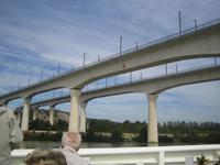 TGV Brücke über die Rhone