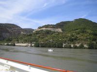 Fahrt stromaufwärts