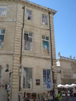 Avignon täuschende Hausfassade