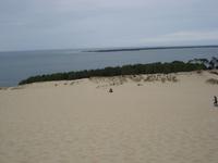 Blick von der Duene auf Atlantik