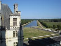Chambord Blick vom Dach