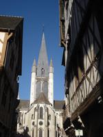 Dijon Blick zur Kirche Notre Dame