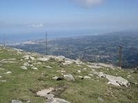 La Rhune Blick auf Atlantik Baskenland