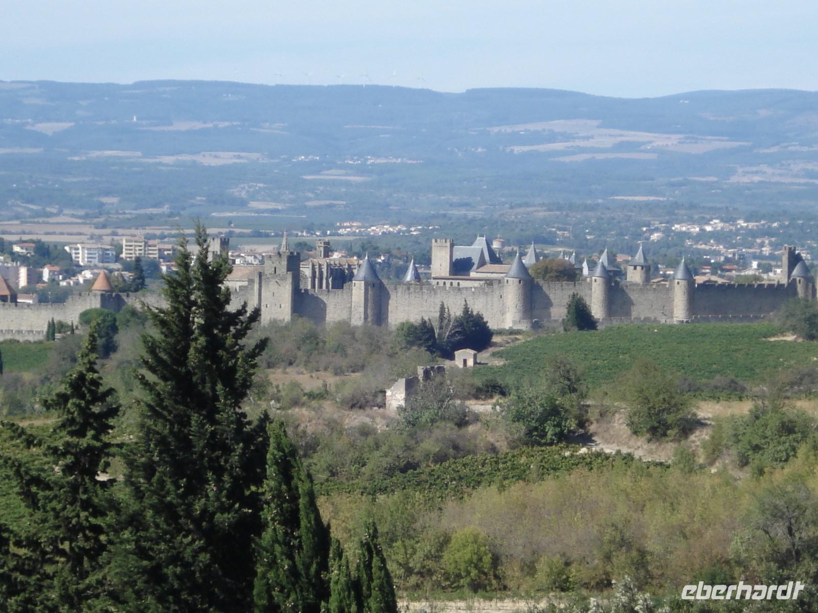 Panorama auf Carcassonne