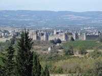 Panorama auf Carcassonne