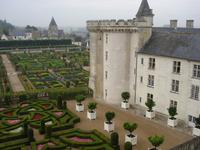 Villandry Gaerten und Schloss