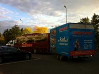 Parkplatzsuche vor dem Hotel