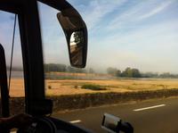 Nebelschwaden über der Loire