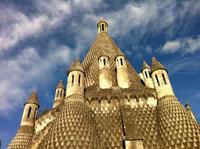Abtei Fontevraud-Dach des Küchenbaus