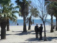 am Strand von Frejus 