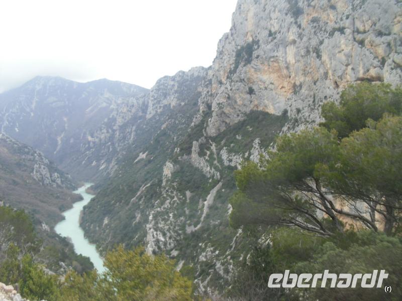 der Verdon in seiner Schlucht 