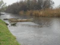 einsame Boote in der Camargue 