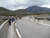 auf der Pont d'Artuby über dem Verdon 