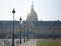 Blick zur Kuppel des Invalidendoms