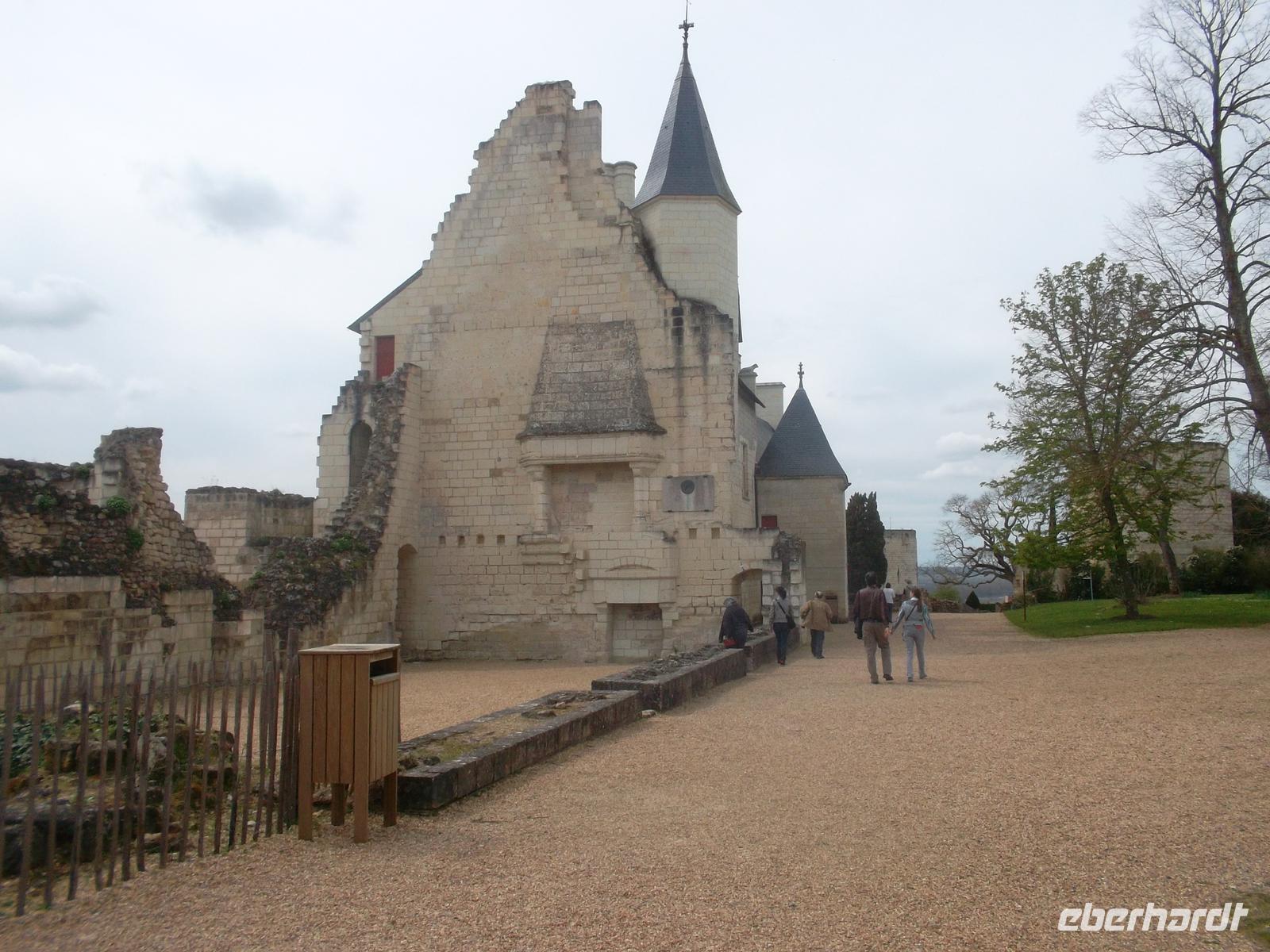 Burghof von Chinon
