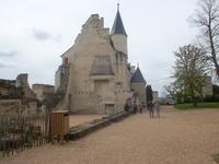 Burghof von Chinon