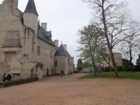 Palast der Burg Chinon