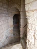 Eingang zum Verlies in Chinon