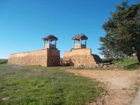 Nachbau einesVerteidigungstores in Numantia