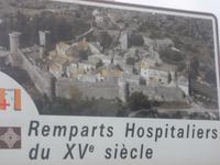 Blick auf La Couvertoirade