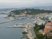 Blick zurück auf Nizza