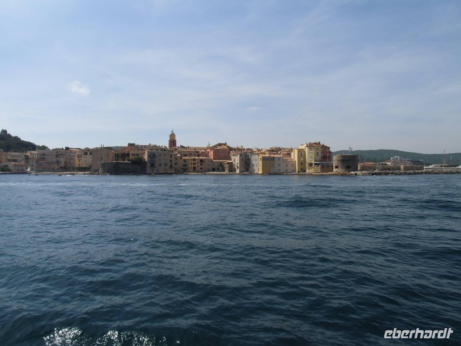 mit dem Boot nach St. Tropez
