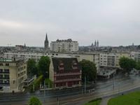 Caen - Blick über die Dächer zur Männerabtei
