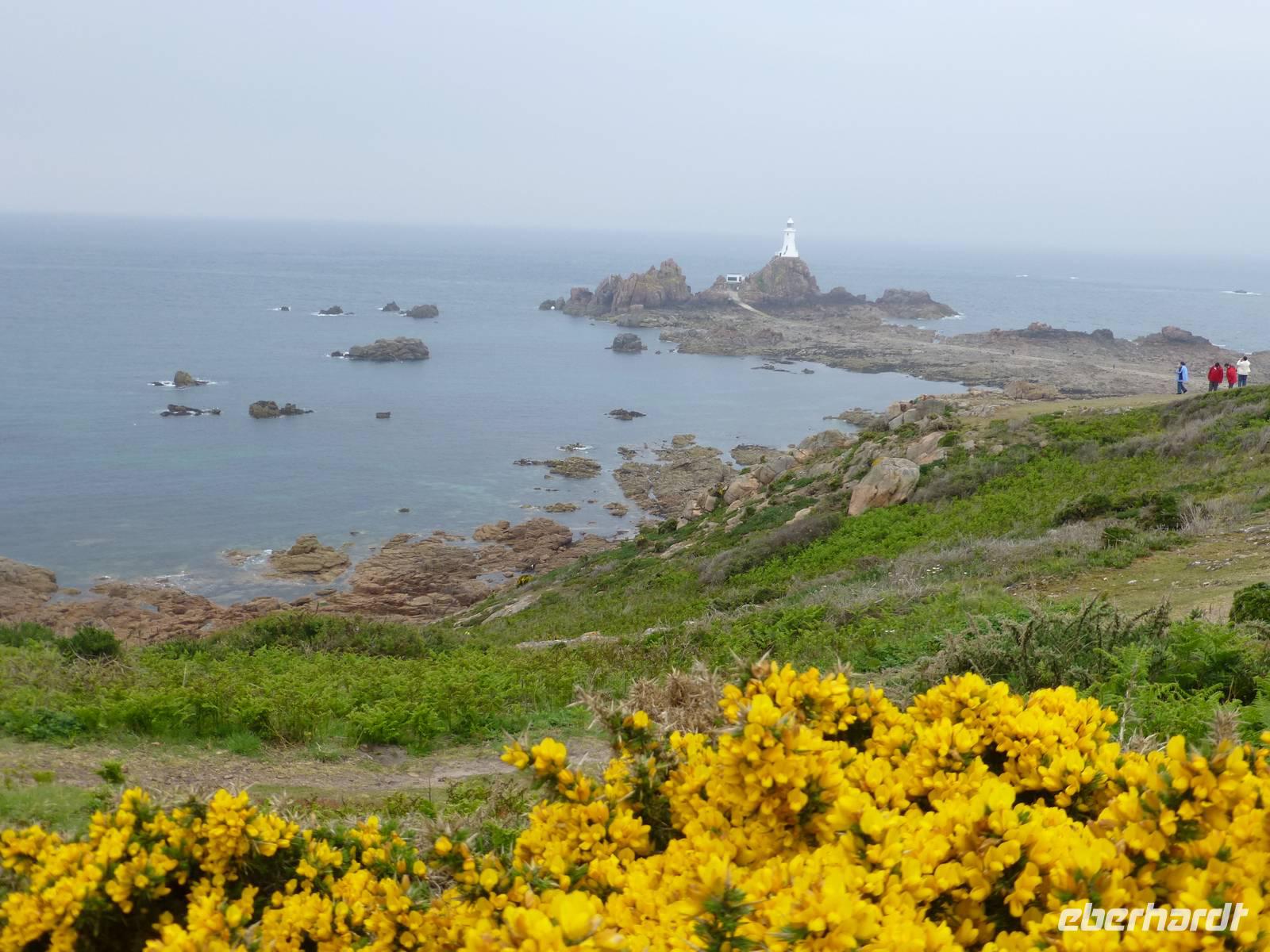 Jersey - Landschaft am Corbiere Leuchtturm