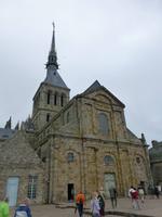 Mont St. Michel - Hauptfassade Kirche