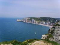 Etretat - Blick auf Porte d'Amont